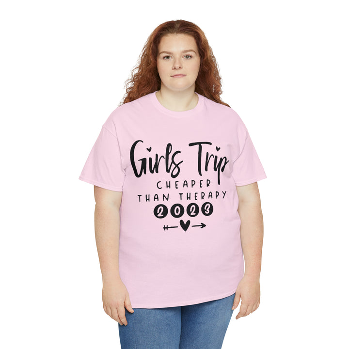 GIRLS TRIP 2023=Unisex Heavy Cotton Tee