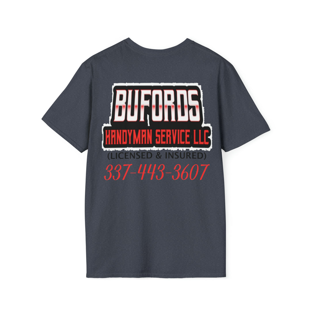 BUFORDS HANDYMAN-Unisex Softstyle T-Shirt
