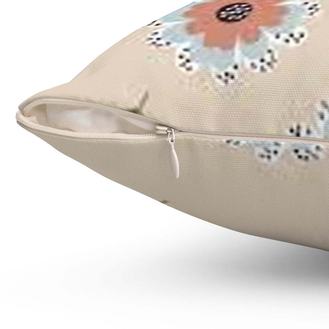 Spun Polyester Square Pillow