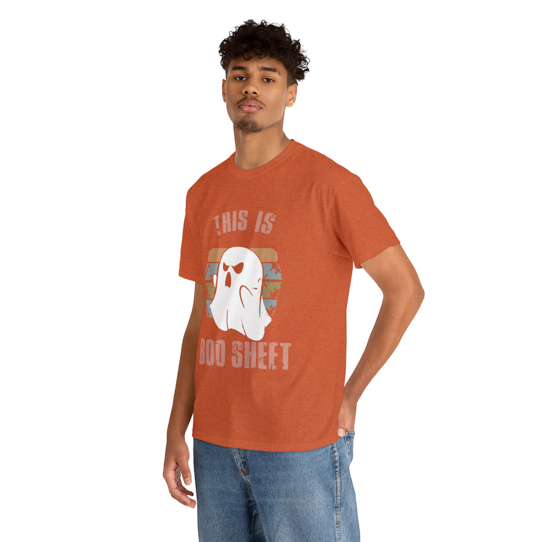 This is Boo Sheet-Unisex Heavy Cotton Tee