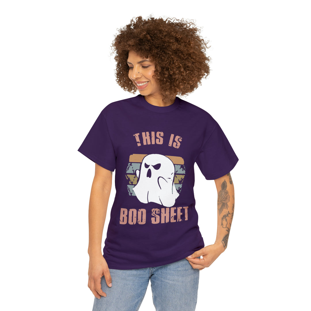 This is Boo Sheet-Unisex Heavy Cotton Tee