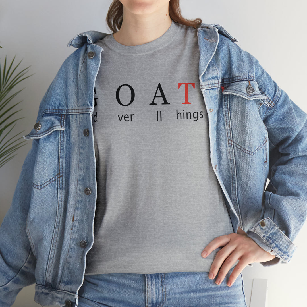 GOAT-Unisex Heavy Cotton Tee