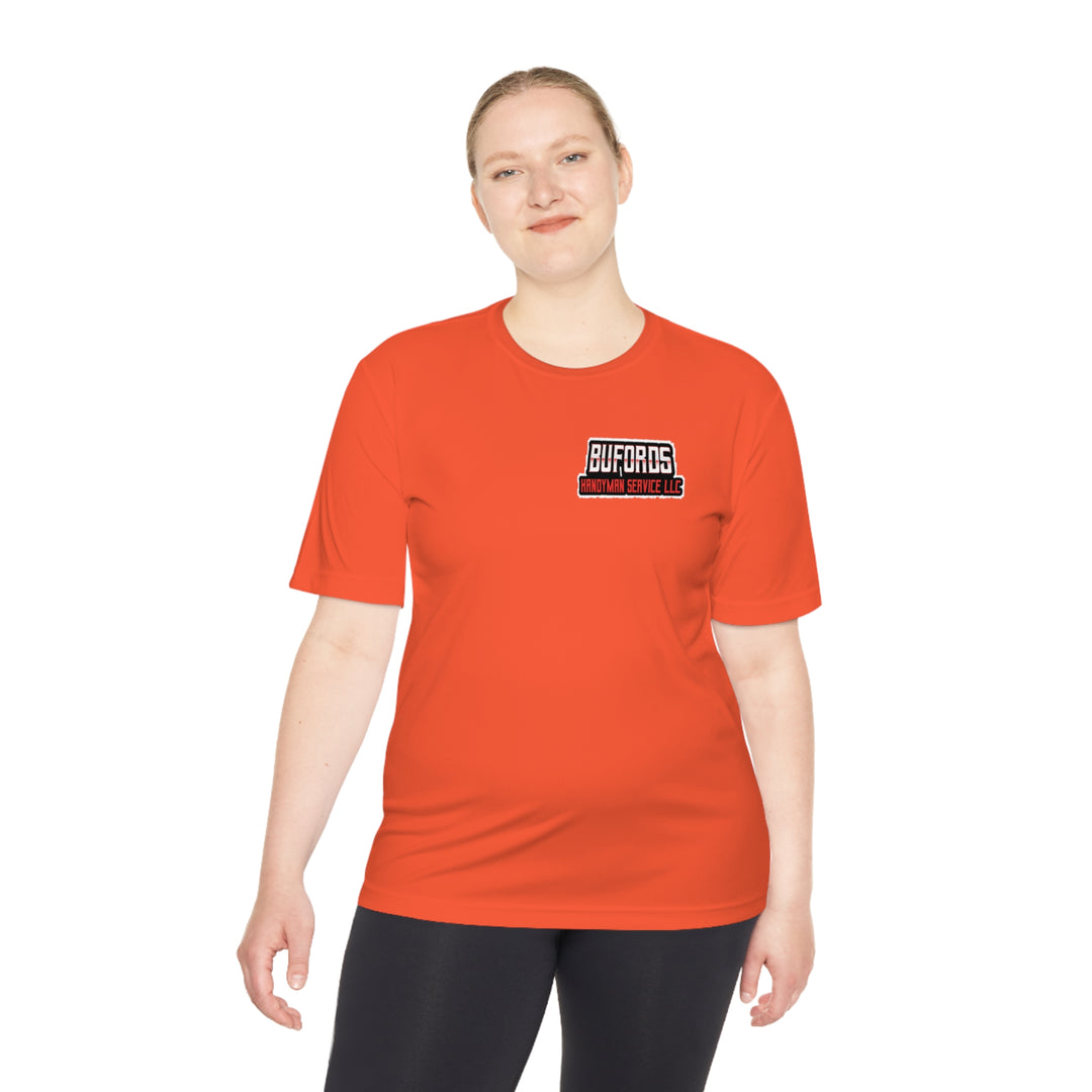 BUFORDS HANDYMAN SERVICE-Unisex Moisture Wicking Tee