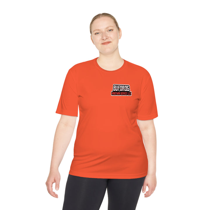 BUFORDS HANDYMAN SERVICE-Unisex Moisture Wicking Tee