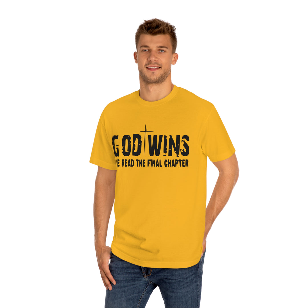 GOD WINS-Unisex Classic Tee
