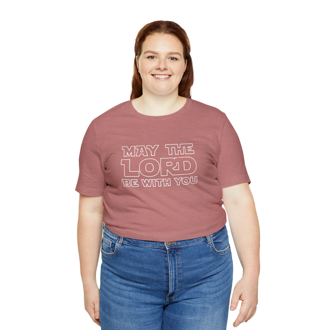 Mat The Lord Be With You-Unisex Jersey Short Sleeve Tee