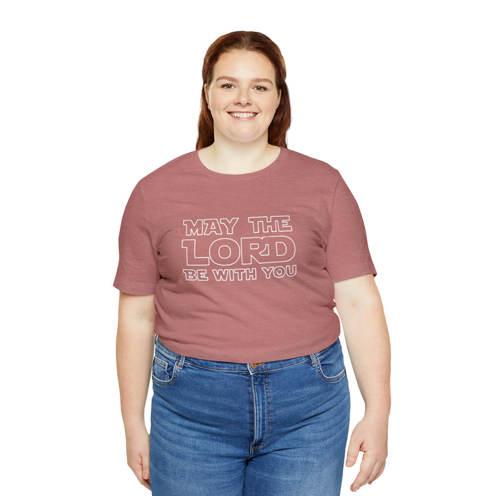 Mat The Lord Be With You-Unisex Jersey Short Sleeve Tee