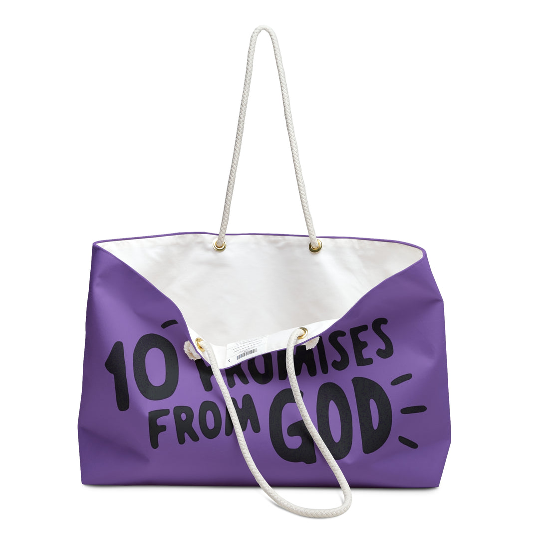 Weekender Bag=10 Promises from God