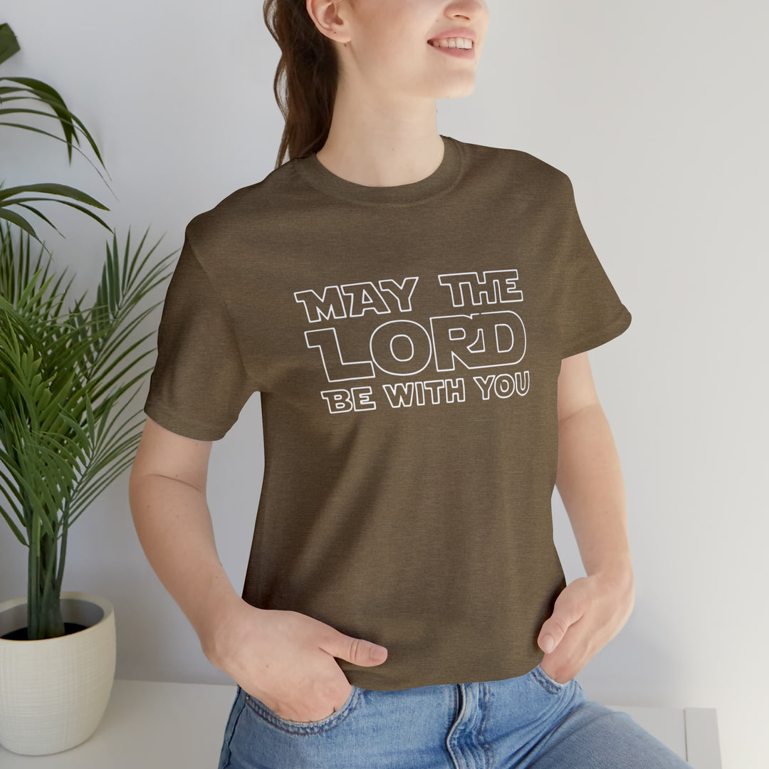 Mat The Lord Be With You-Unisex Jersey Short Sleeve Tee