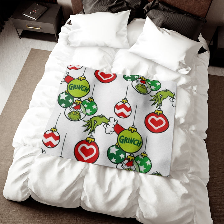 Grinch Sweatshirt Blanket