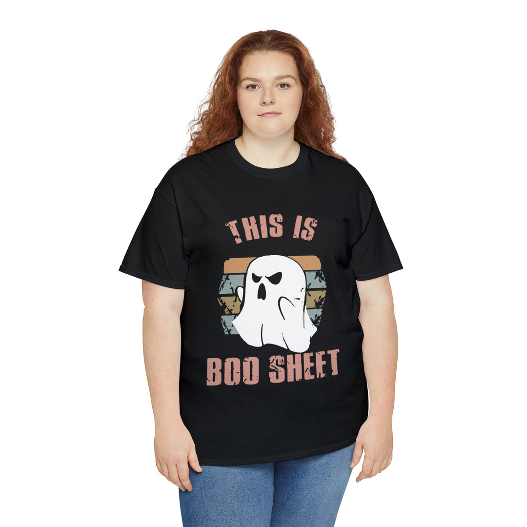 This is Boo Sheet-Unisex Heavy Cotton Tee