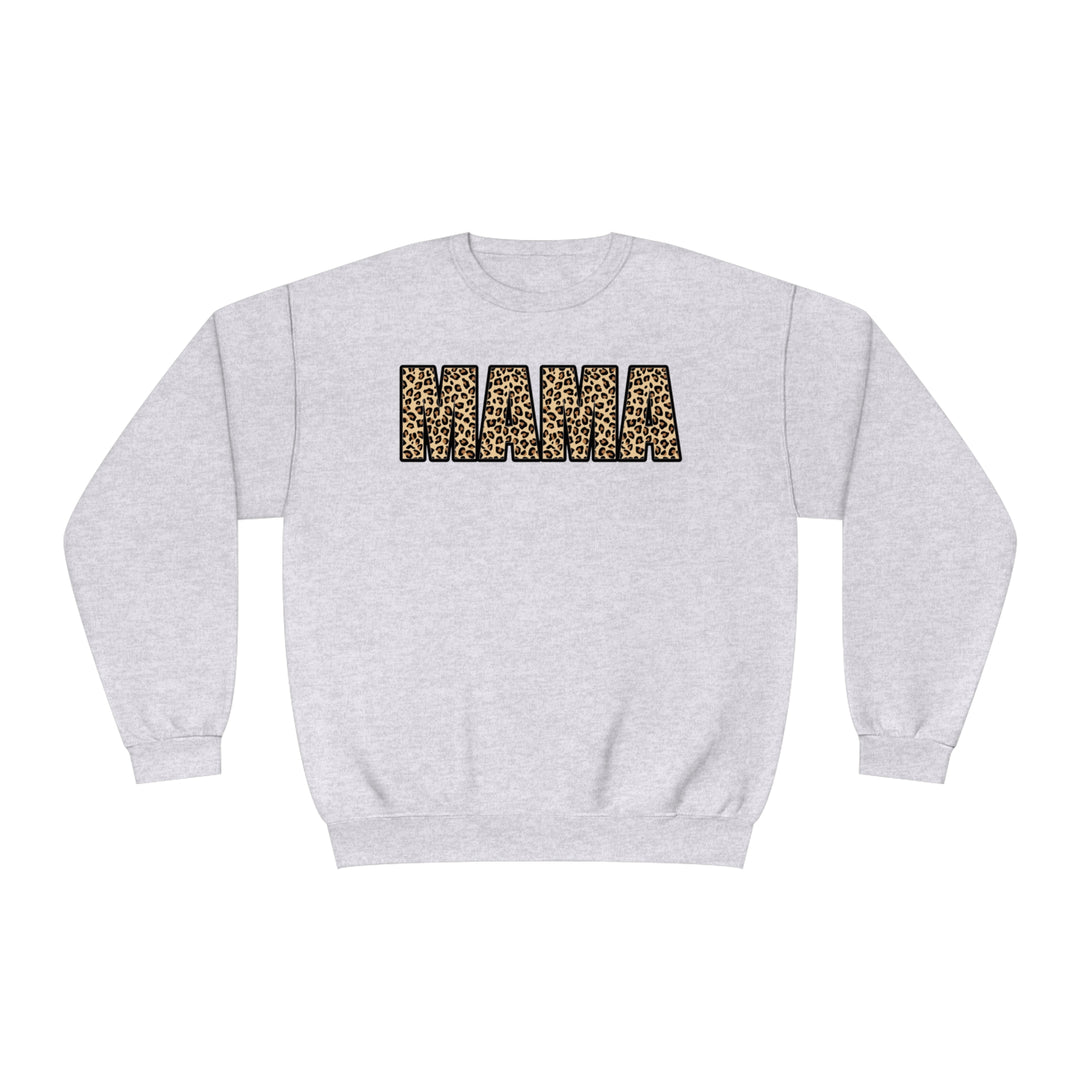 leopard MAMA Unisex NuBlend® Crewneck Sweatshirt