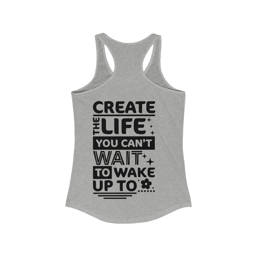 Create something amzing-Women's Ideal Racerback Tank