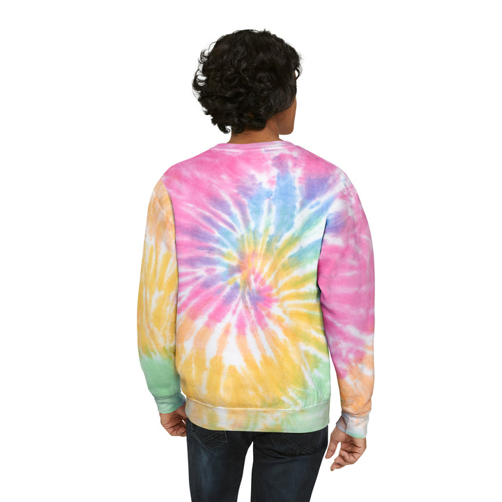 Bloom where you are-Unisex Tie-Dye Sweatshirt