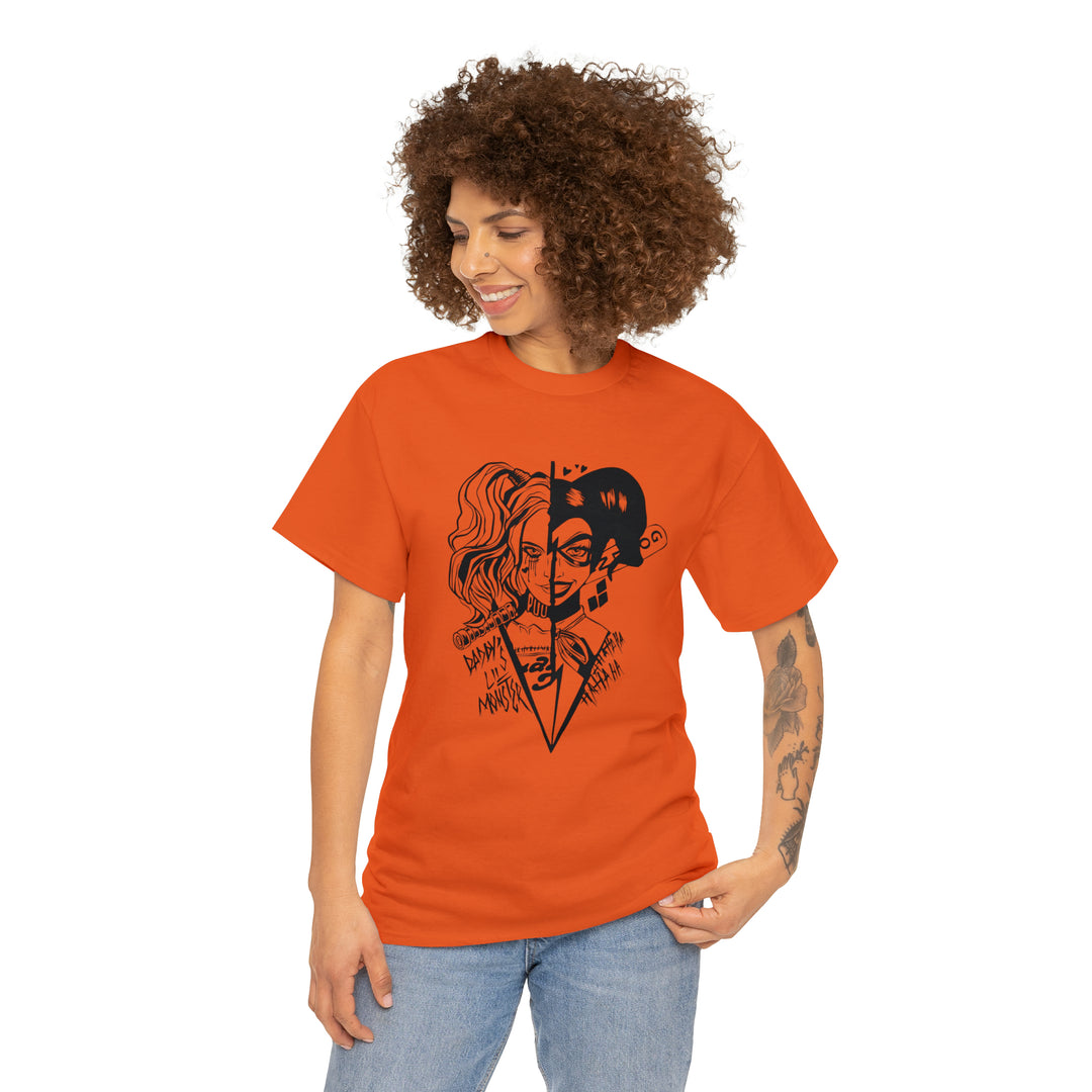 Daddys Little Monster-Unisex Heavy Cotton Tee