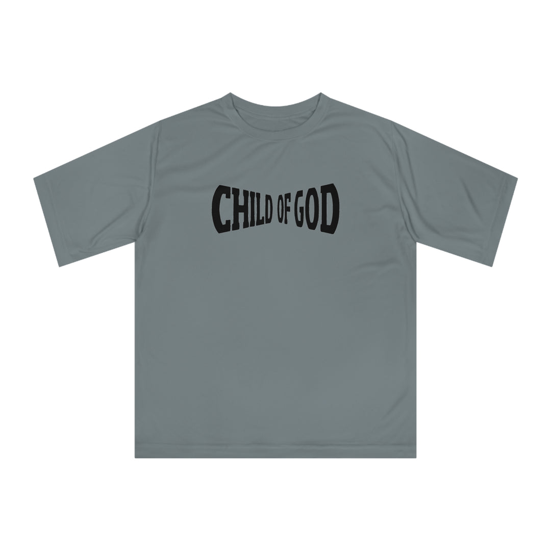 Child Of God/Salvation=Unisex Zone Performance T-shirt