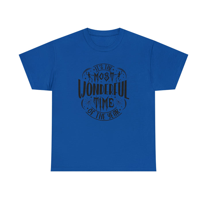Most wonderful time of year-Unisex Heavy Cotton Tee