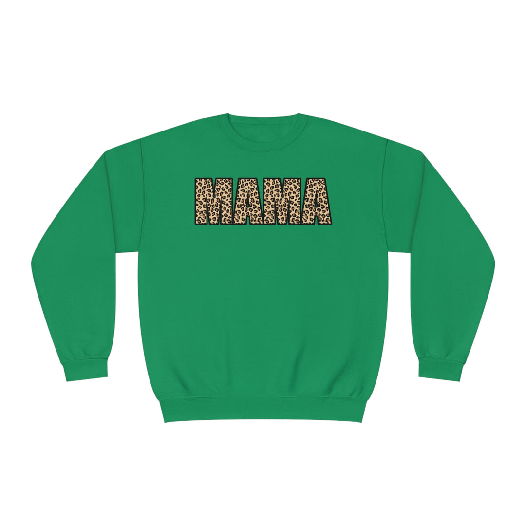 leopard MAMA Unisex NuBlend® Crewneck Sweatshirt