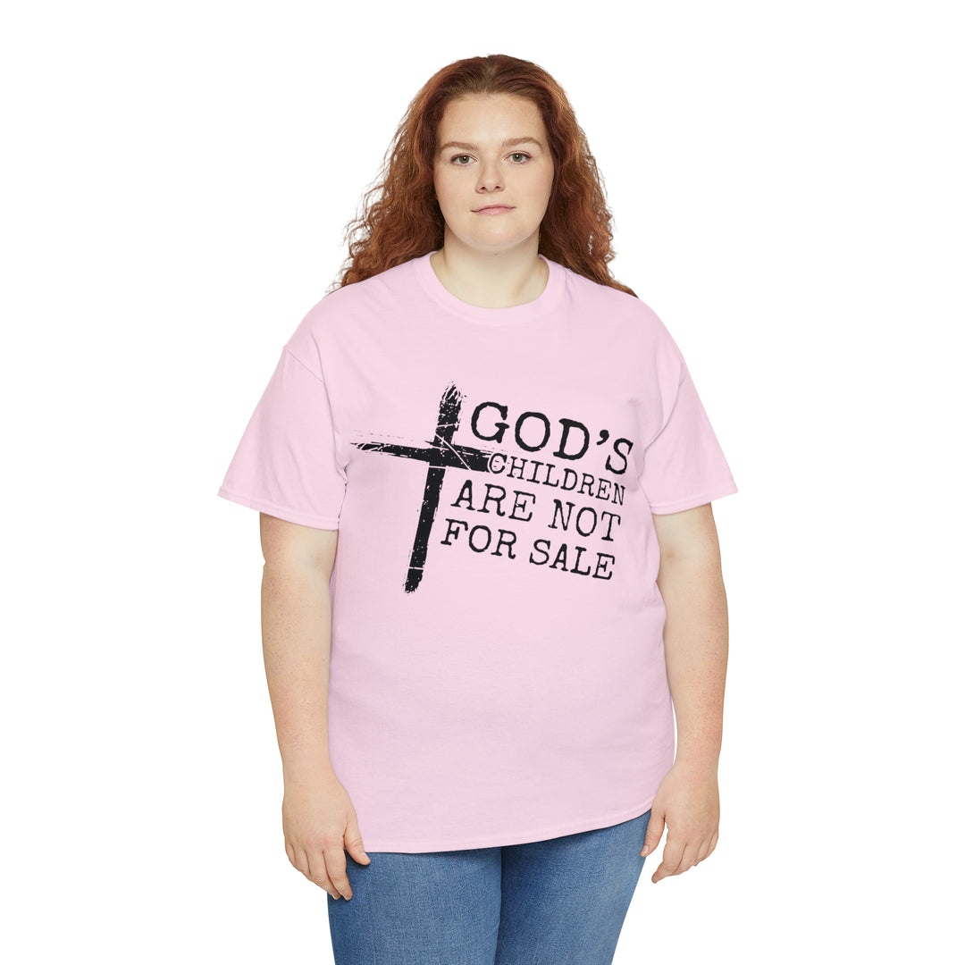 Gods children are not for sale-Unisex Heavy Cotton Tee