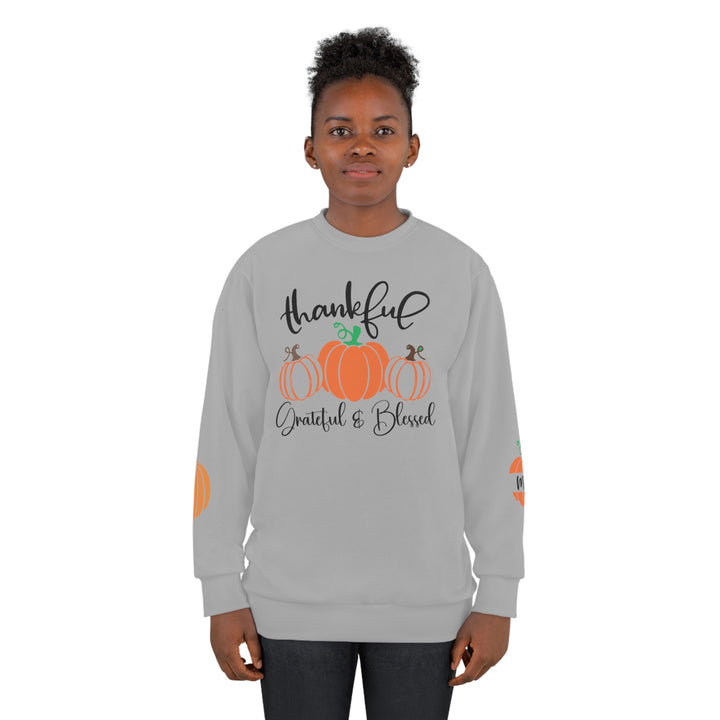 THANKFUL MIMI=Unisex Sweatshirt (AOP)