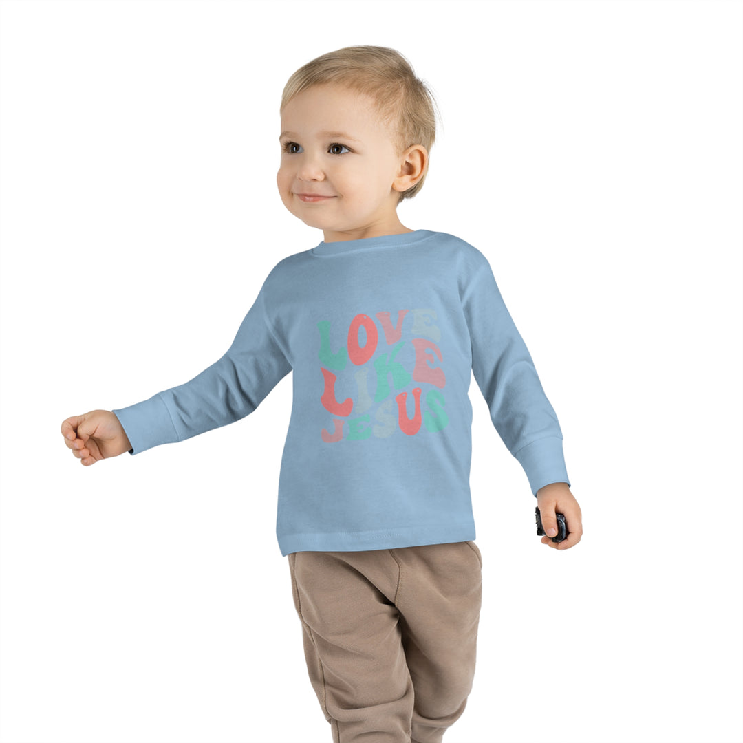 Love Like Jesus Toddler Long Sleeve Tee