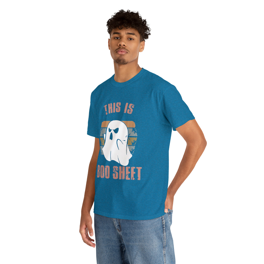This is Boo Sheet-Unisex Heavy Cotton Tee