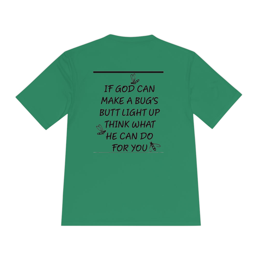 #GodFirst-Unisex Moisture Wicking Tee
