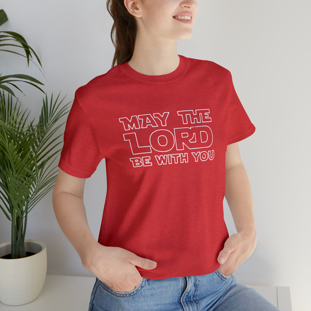 Mat The Lord Be With You-Unisex Jersey Short Sleeve Tee