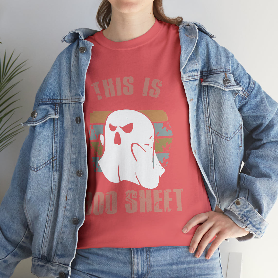 This is Boo Sheet-Unisex Heavy Cotton Tee