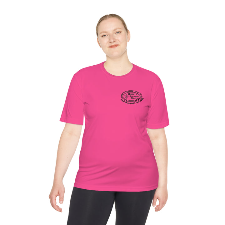 heberts black-Unisex Moisture Wicking Tee