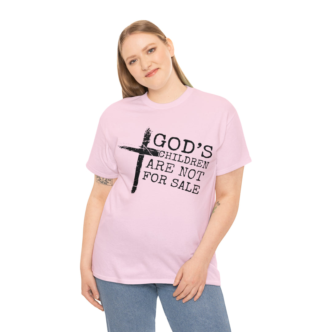 Gods children are not for sale-Unisex Heavy Cotton Tee