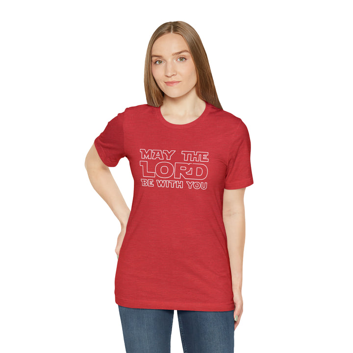 Mat The Lord Be With You-Unisex Jersey Short Sleeve Tee