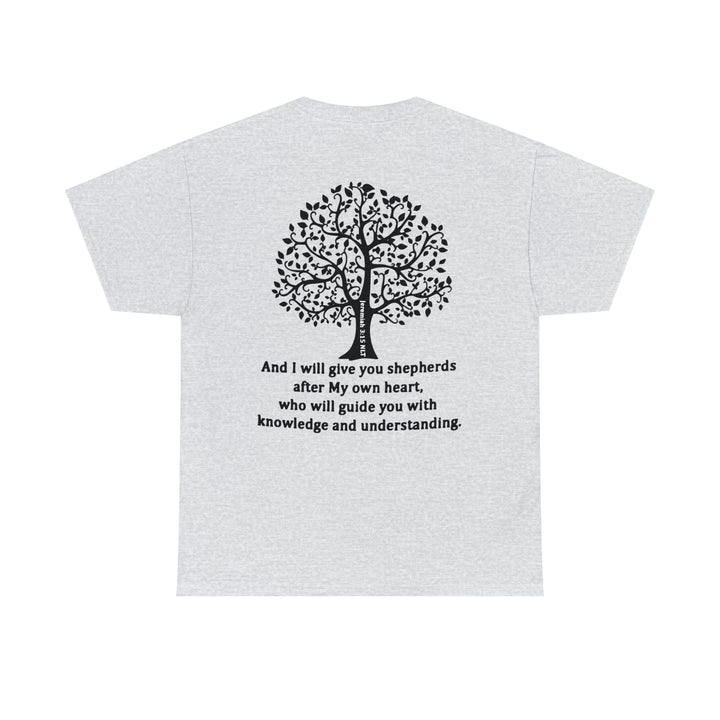Knowledge & Understanding-Unisex Heavy Cotton Tee