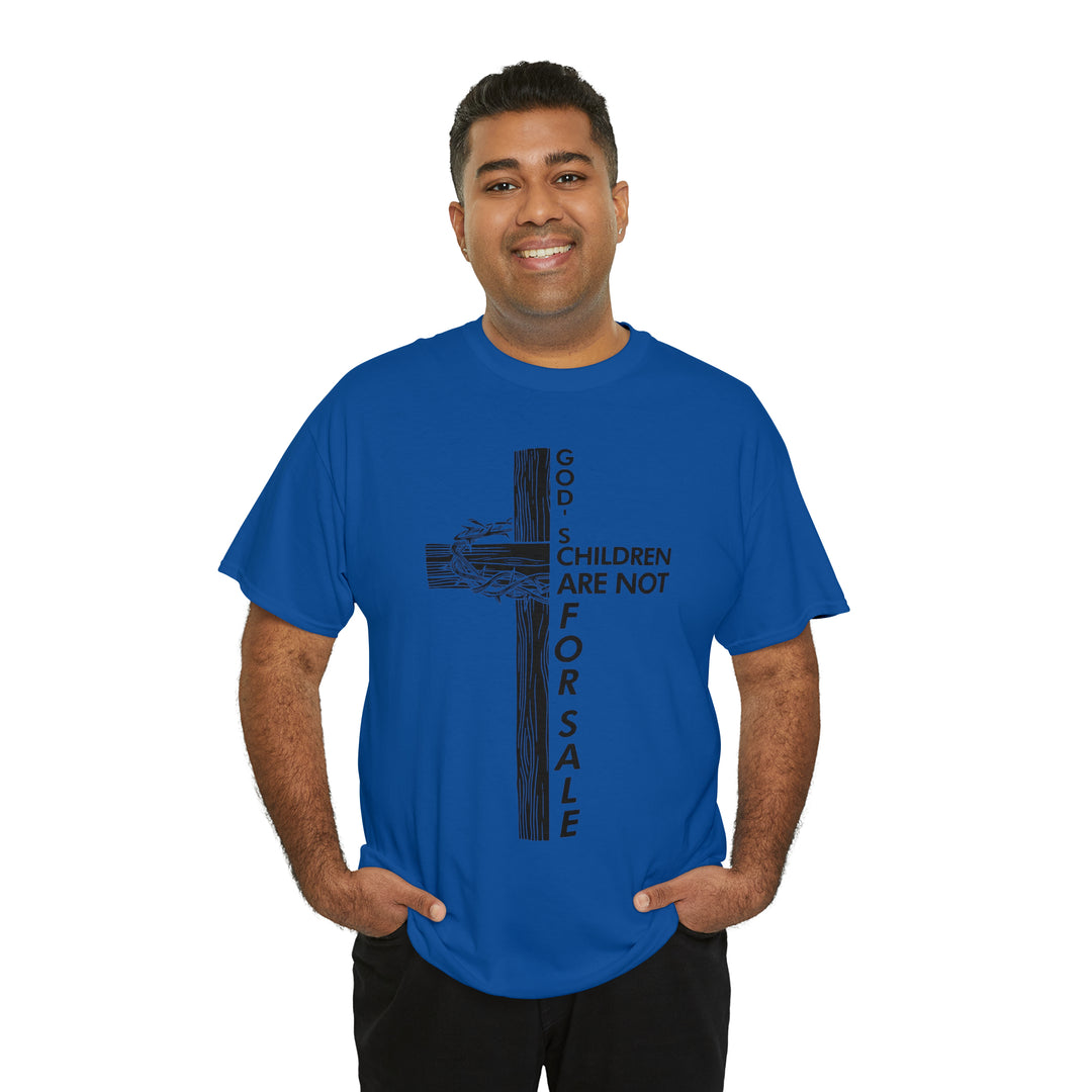 gods children are not for sale-Unisex Heavy Cotton Tee