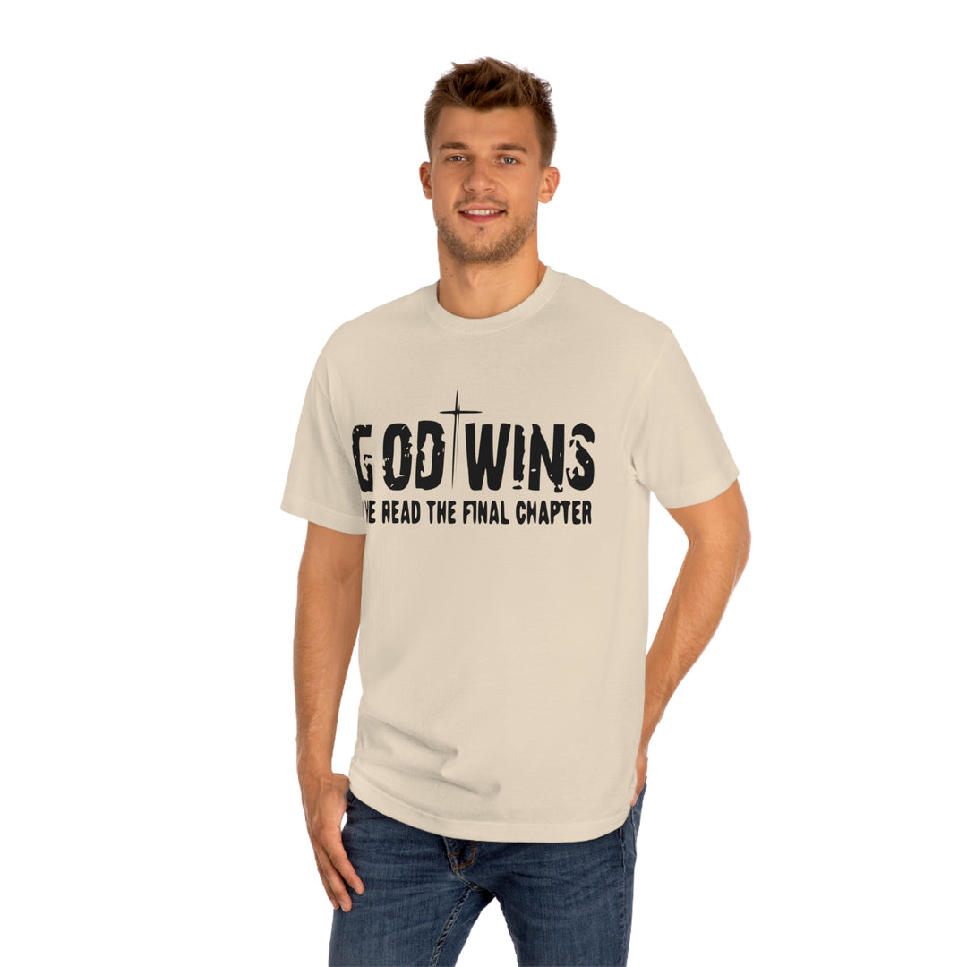 GOD WINS-Unisex Classic Tee