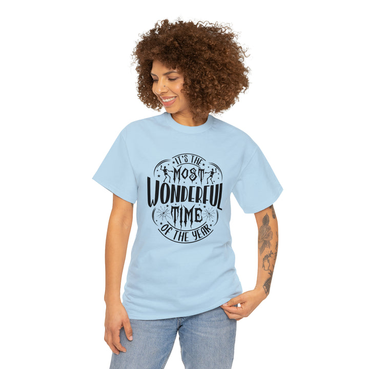Most wonderful time of year-Unisex Heavy Cotton Tee
