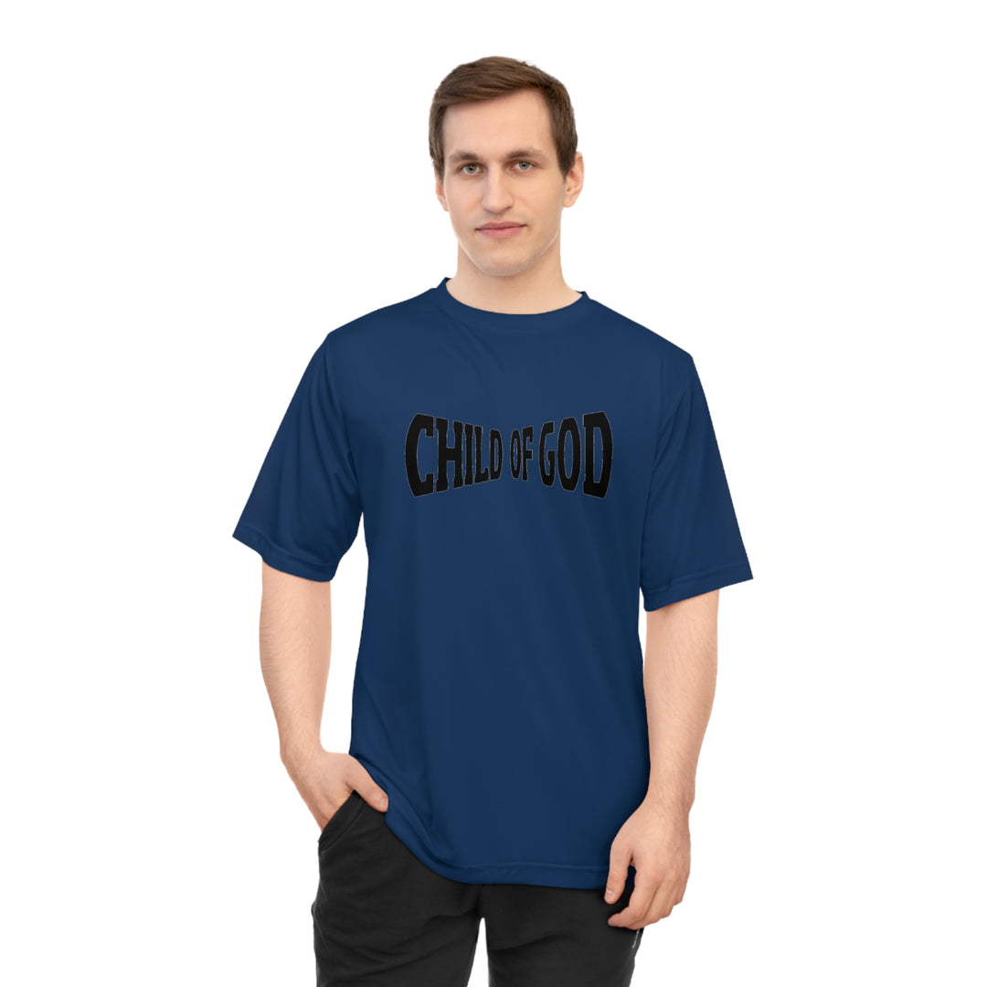 Child Of God/Salvation=Unisex Zone Performance T-shirt