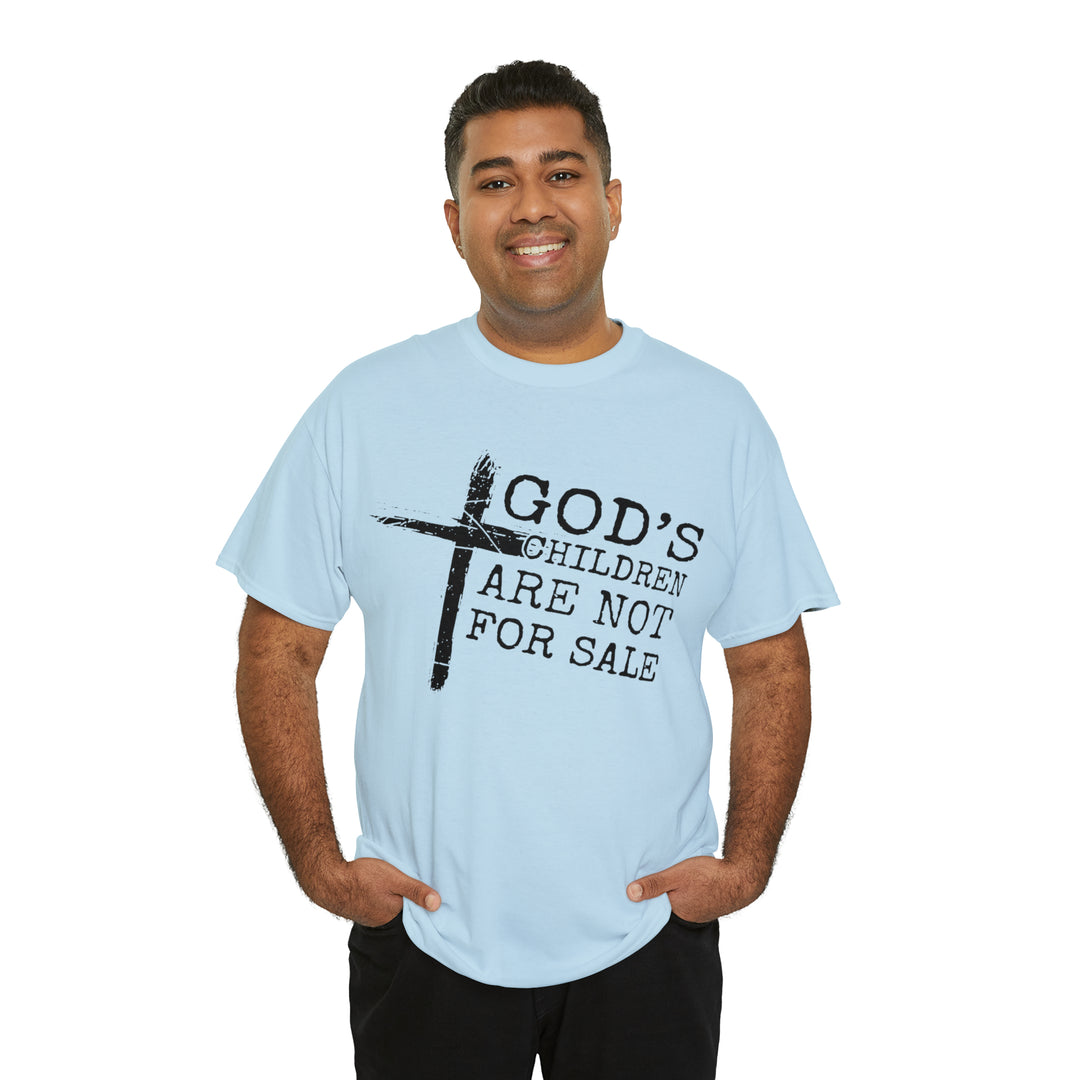 Gods children are not for sale-Unisex Heavy Cotton Tee