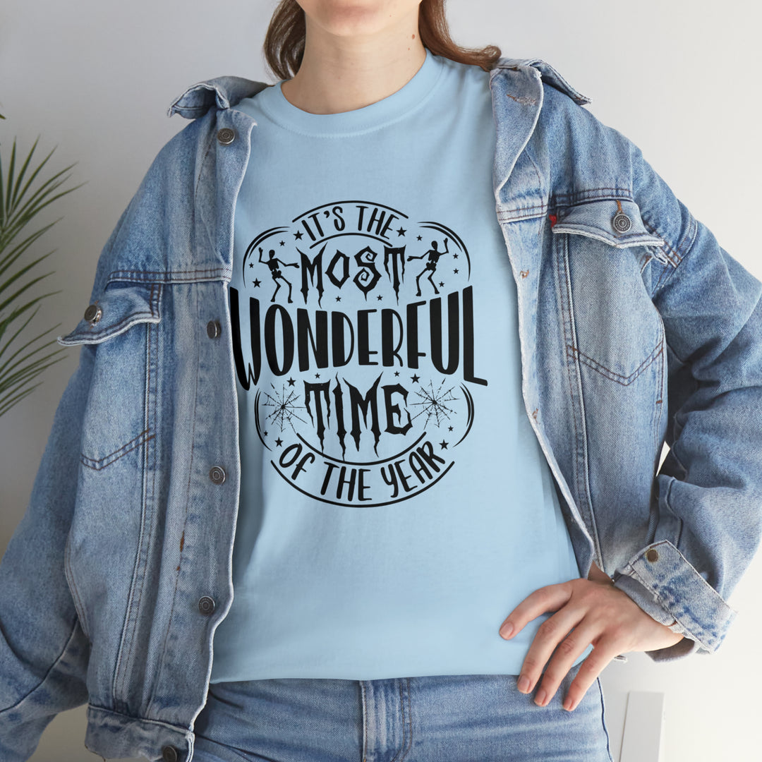 Most wonderful time of year-Unisex Heavy Cotton Tee