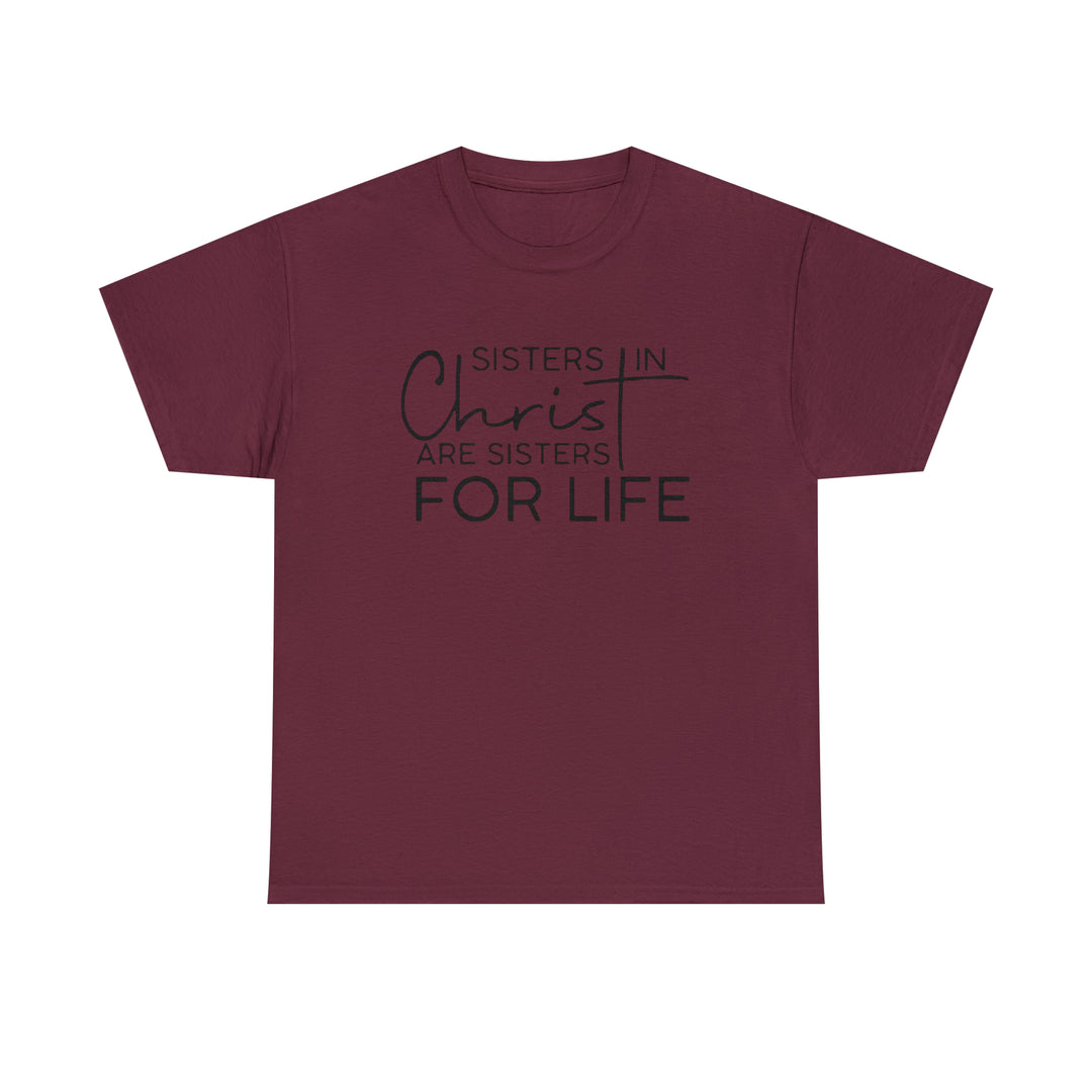 Sisters In Christ-Unisex Heavy Cotton Tee
