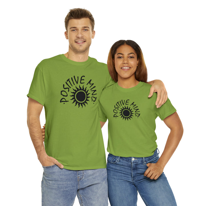 POSITIVE MIND-Unisex Heavy Cotton Tee