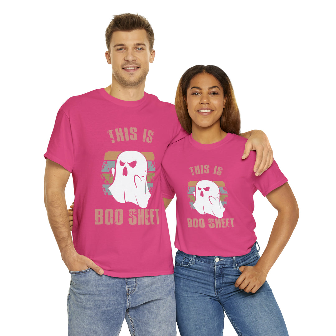 This is Boo Sheet-Unisex Heavy Cotton Tee
