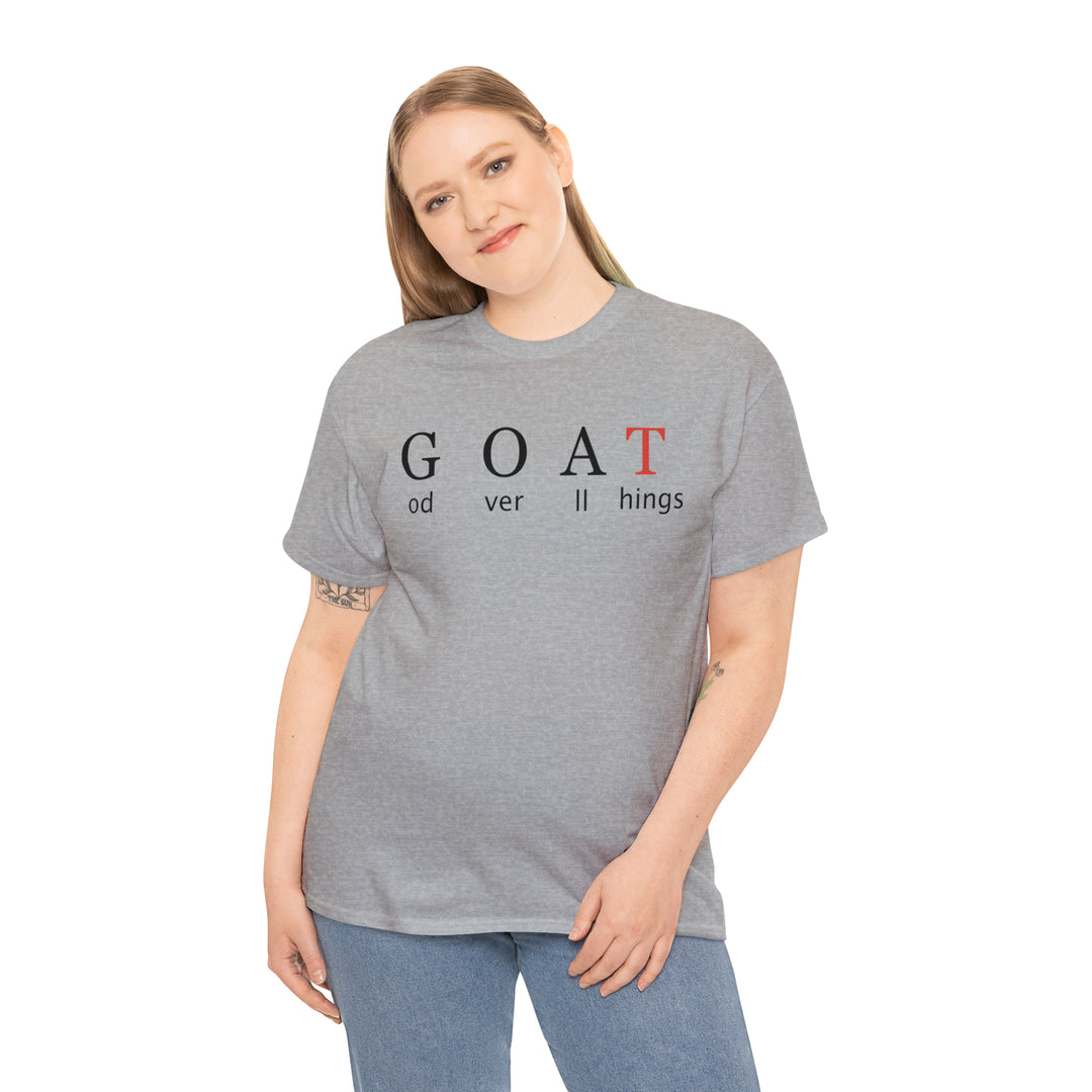 GOAT-Unisex Heavy Cotton Tee
