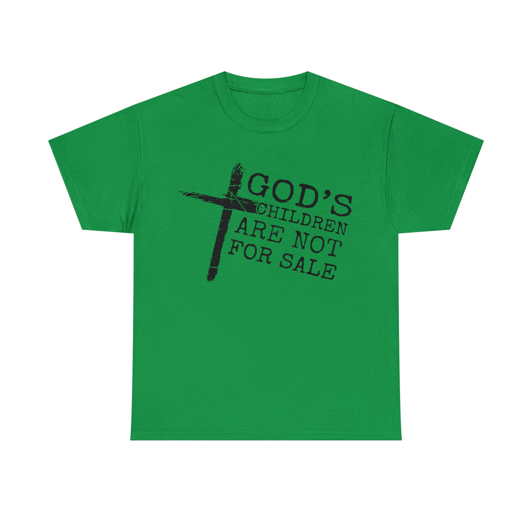 Gods children are not for sale-Unisex Heavy Cotton Tee