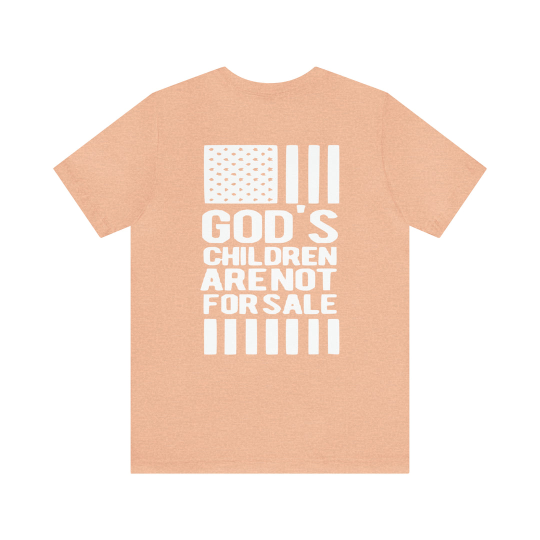 god's children are not for sale-Unisex Jersey Short Sleeve Tee