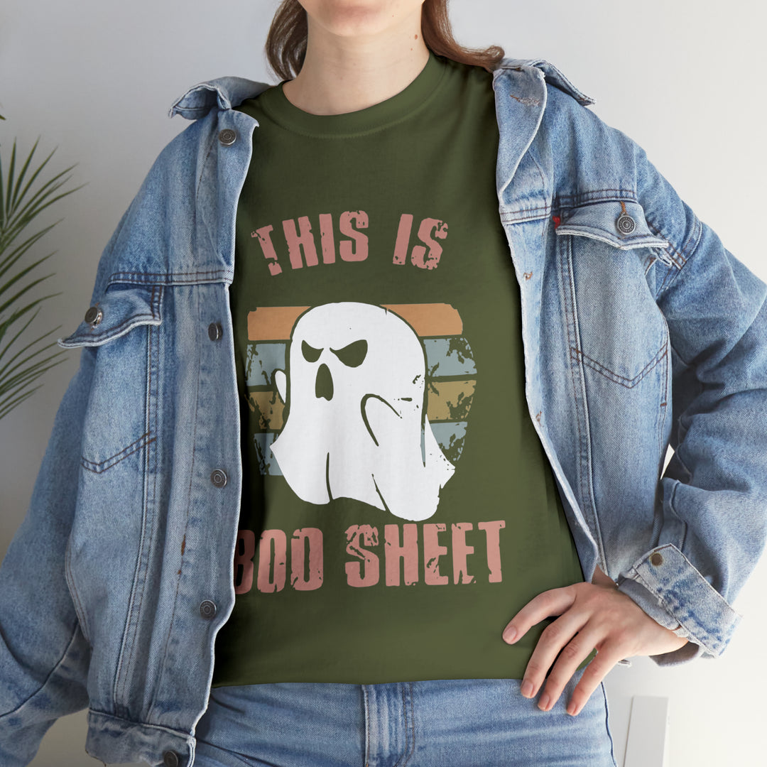 This is Boo Sheet-Unisex Heavy Cotton Tee