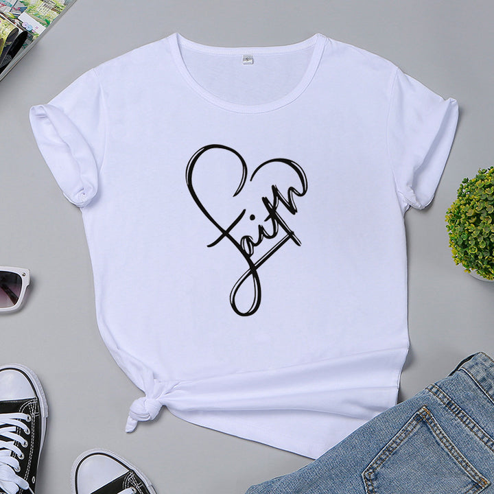 Faith Monogrammed T-shirt