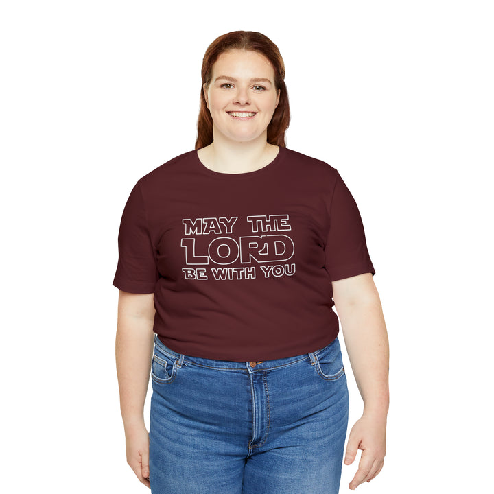 Mat The Lord Be With You-Unisex Jersey Short Sleeve Tee