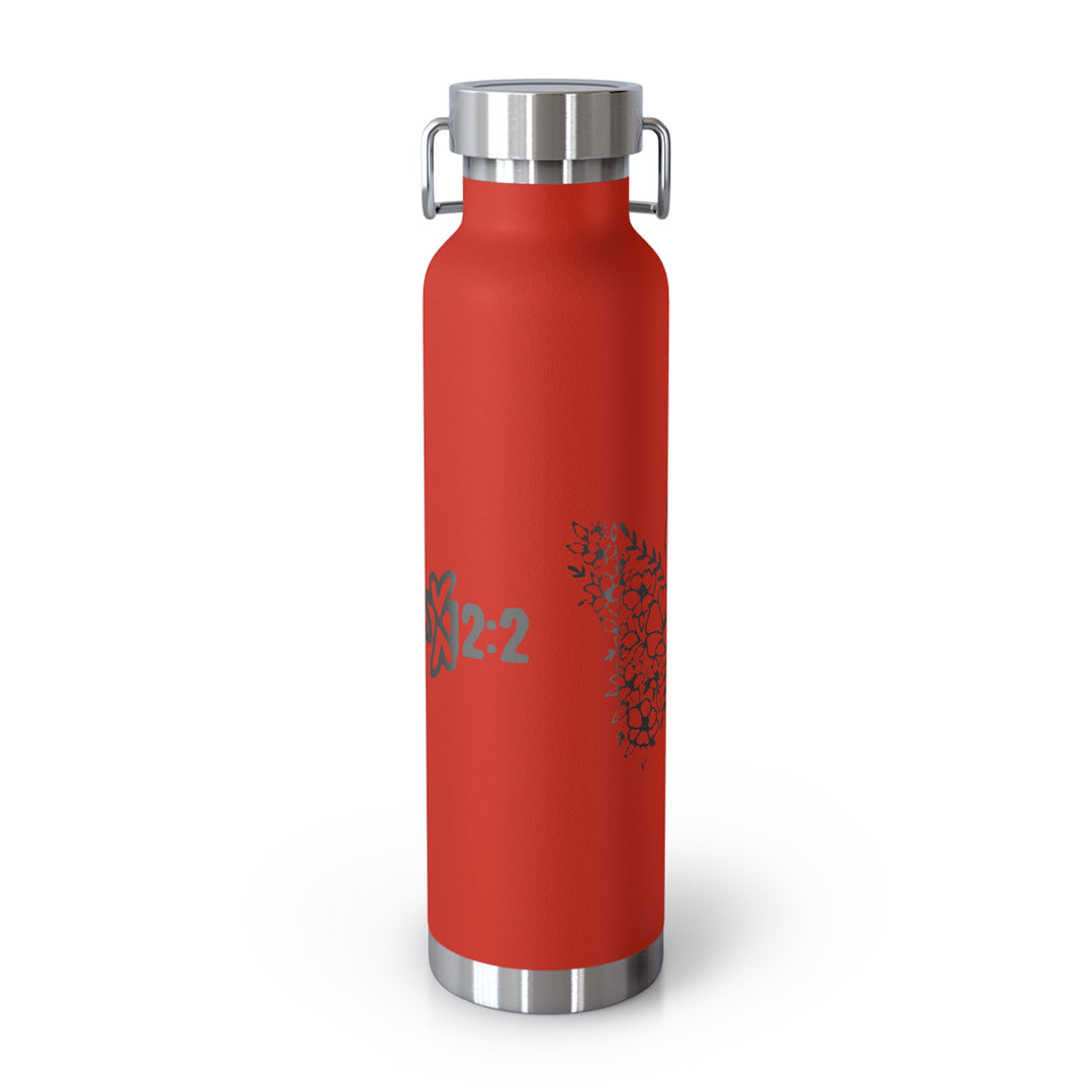 Romans Copper Vacuum Insulated Bottle, 22oz