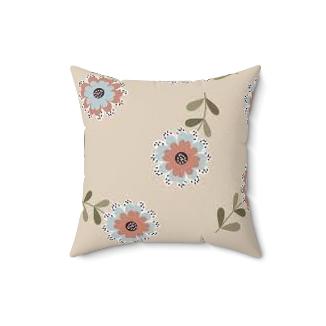 Spun Polyester Square Pillow